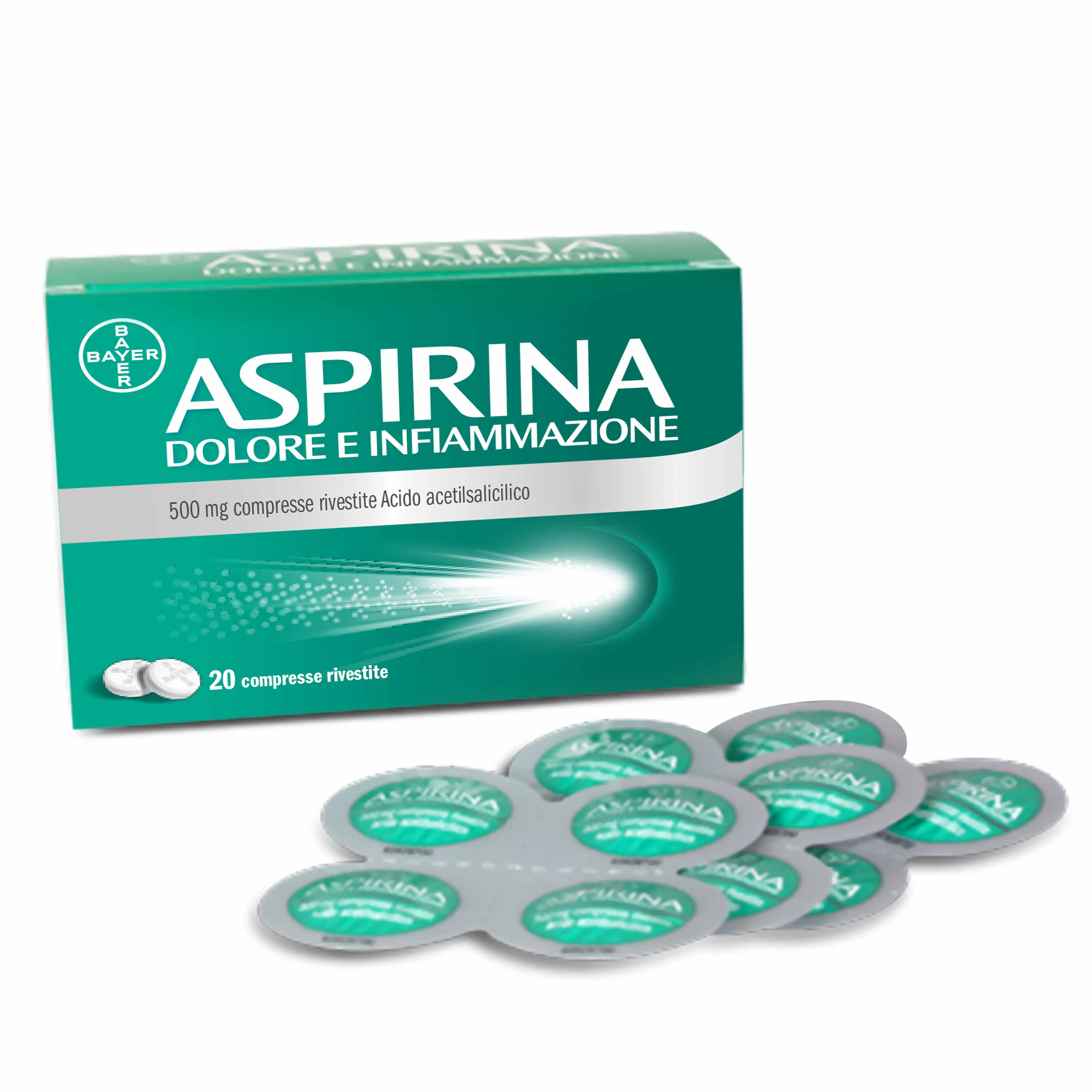 ASPIRINA DOLORE INF*20CPR500MG - Antica Farmacia Celesia