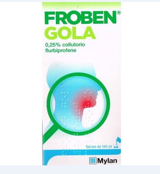FROBEN GOLA*COLLUT 160ML 0,25% - Antica Farmacia Celesia