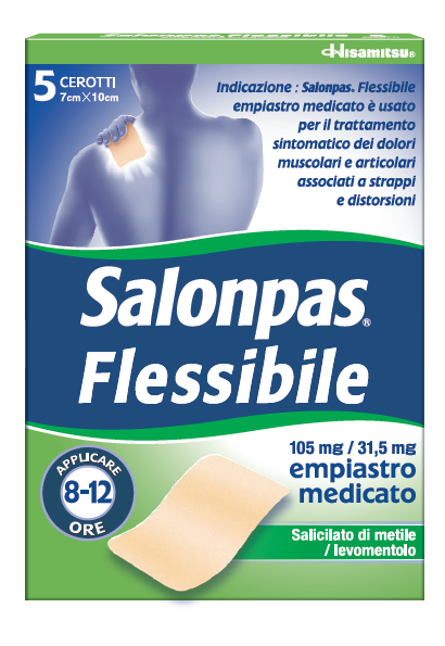SALONPAS FLESSIBILE*5CER7x10CM - Antica Farmacia Celesia