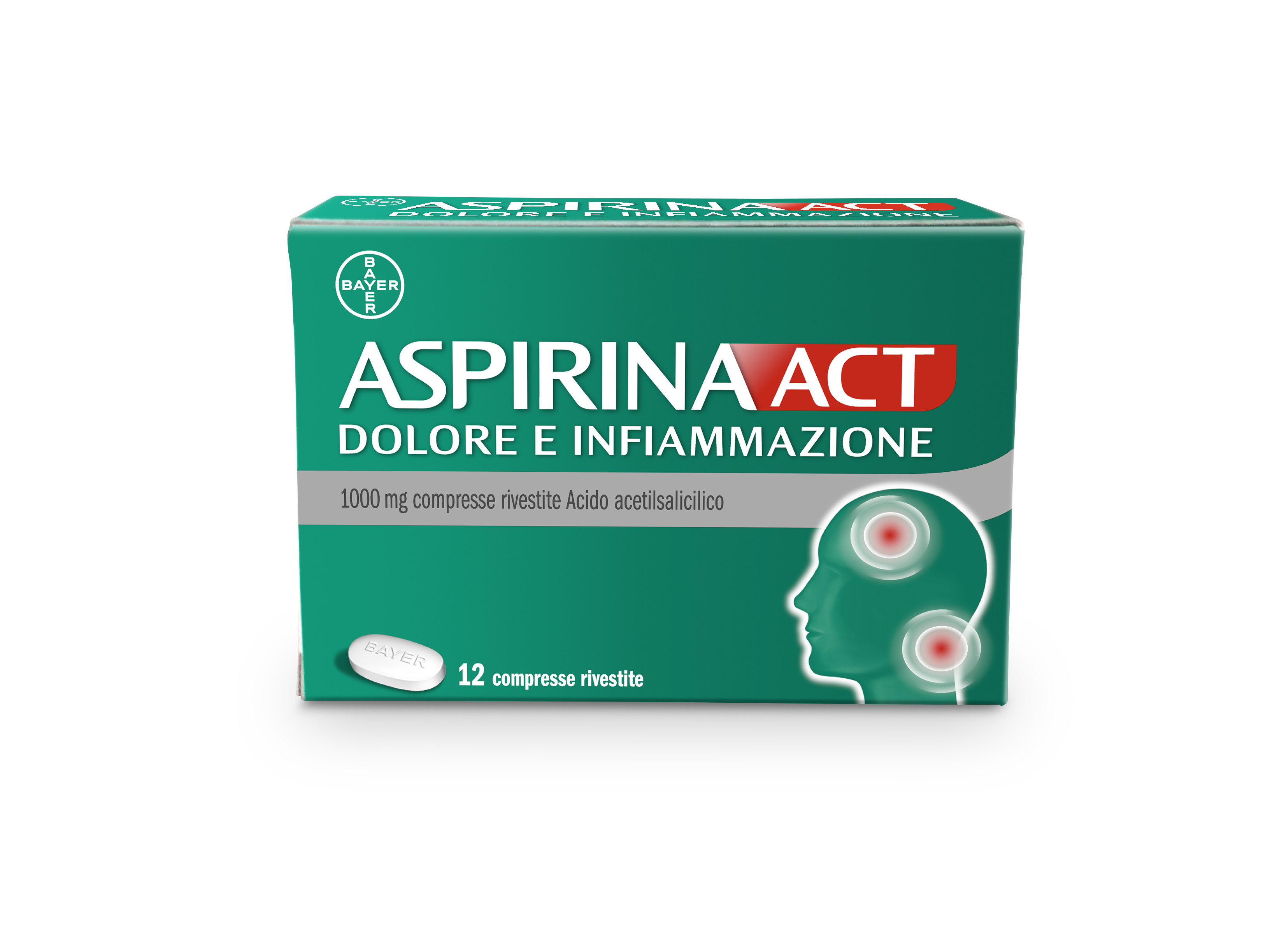 ASPIRINAACT DOL INF*12CPR 1G - Antica Farmacia Celesia