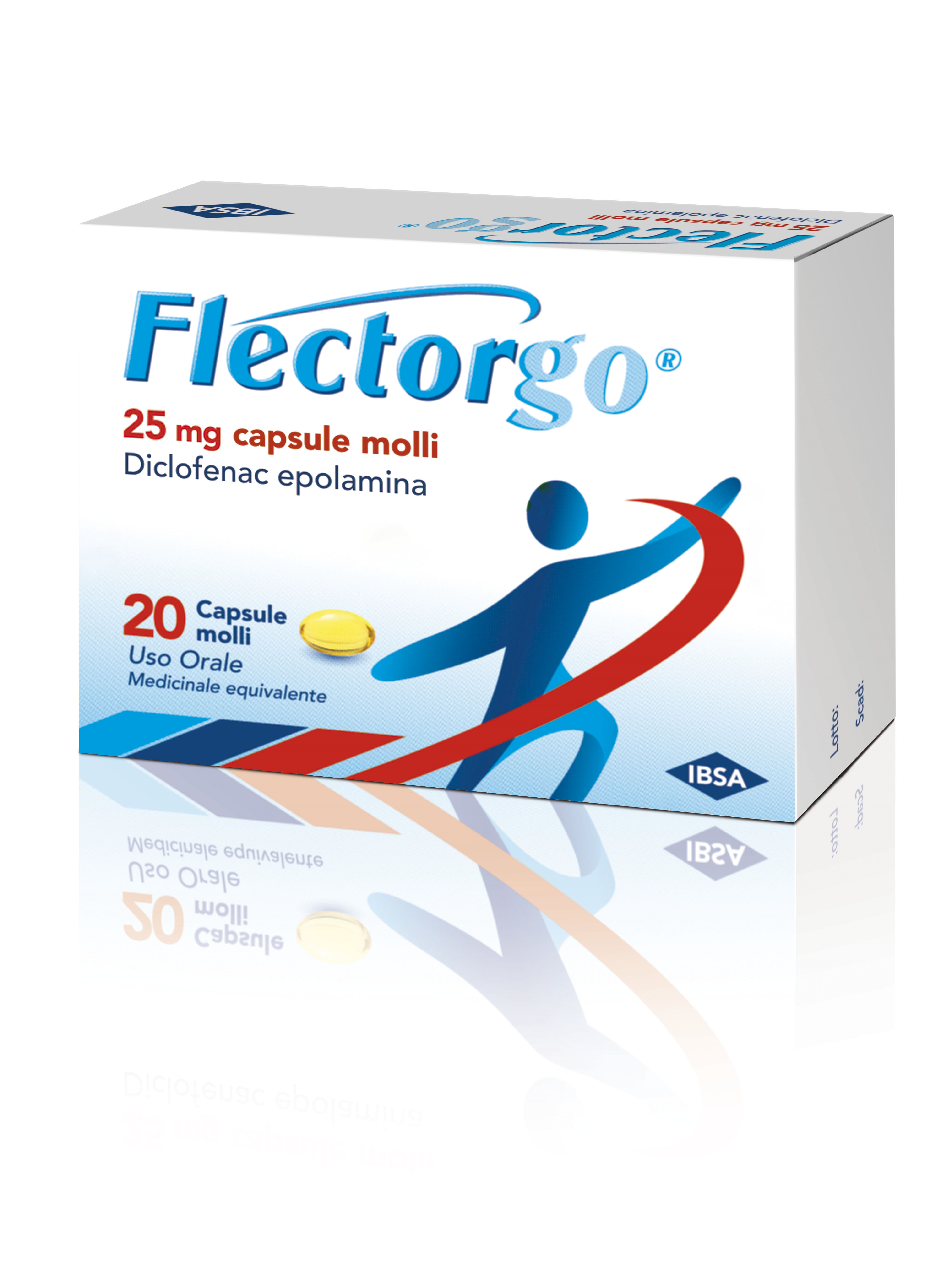 FLECTORGO*20CPS MOLLI 25MG - Antica Farmacia Celesia