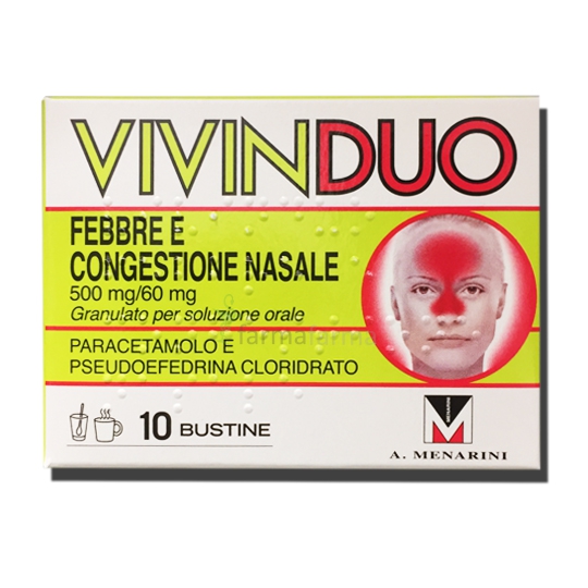 VIVINDUO FEBBRE CONG NAS*10BS - Antica Farmacia Celesia