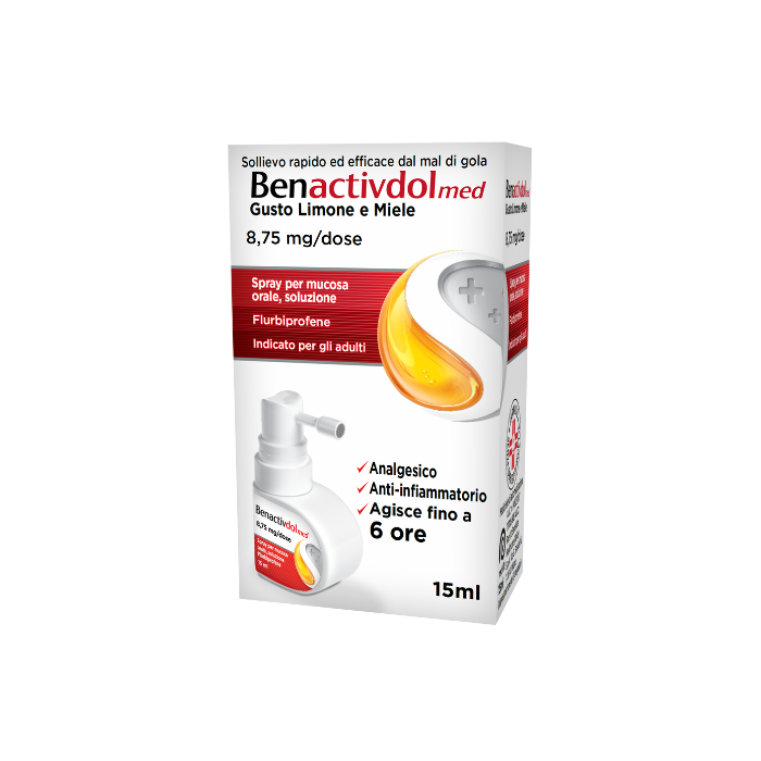 BENACTIVDOLMED*SPRAY 15ML - Antica Farmacia Celesia