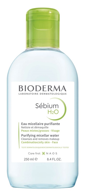 SEBIUM H2O ACQUA MICELLARE DETERGENTE PURIFICANTE 250 ML - Antica Farmacia Celesia