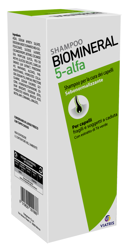 BIOMINERAL 5 ALFA SHAMPOO 200 ML - Antica Farmacia Celesia