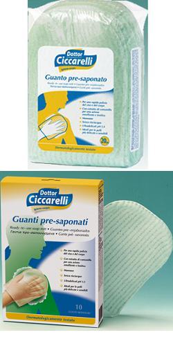 CICCARELLI GUANTO PRESAPONATO 10 PEZZI - Antica Farmacia Celesia