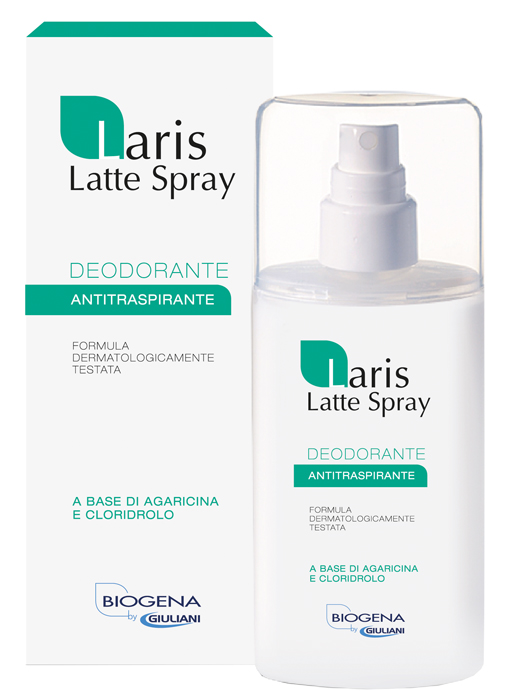 LARIS LATTE SPRAY DEODORANTE ANTITRASPIRANTE 100 ML - Antica Farmacia Celesia