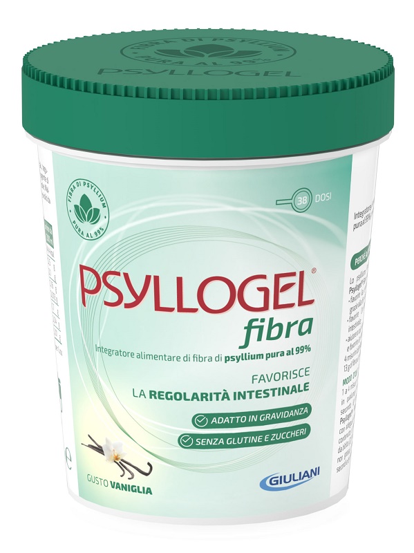 PSYLLOGEL FIBRA VANIGLIA VASO 170 G - Antica Farmacia Celesia