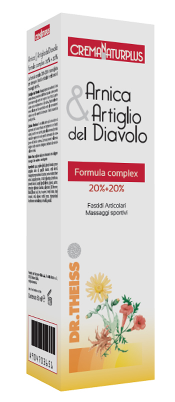 NATURPLUS ARNICA & ARTIGLIO DEL DIAVOLO 50 ML - Antica Farmacia Celesia