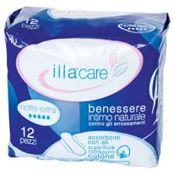 ILLA CARE ASSORBENTE NOTTE EXTRA 12 PEZZI - Antica Farmacia Celesia
