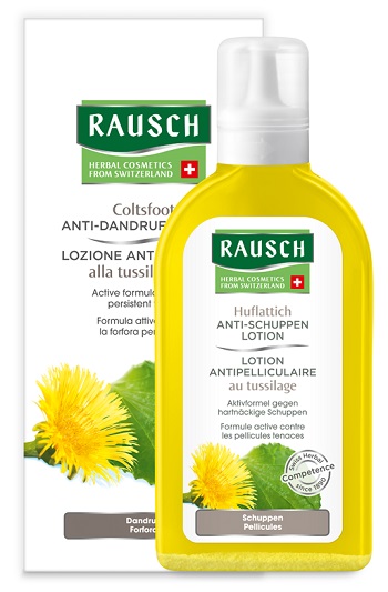 RAUSCH LOZIONE ANTIFORFORA ALLA TUSSILLAGGINE 200 ML - Antica Farmacia Celesia