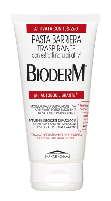BIODERM PASTA BARRIERA TRASPIRANTE PH AUTOEQUILIBRANTE 150 ML - Antica Farmacia Celesia