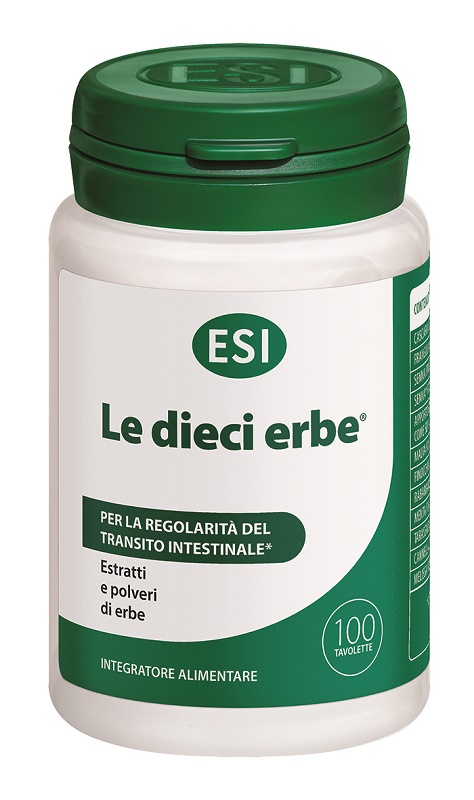 ESI LE DIECI ERBE 100 TAVOLETTE - Antica Farmacia Celesia