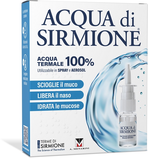 ACQUA SIRMIONE MINERALE NATURALE 6 FIALE 15 ML - Antica Farmacia Celesia