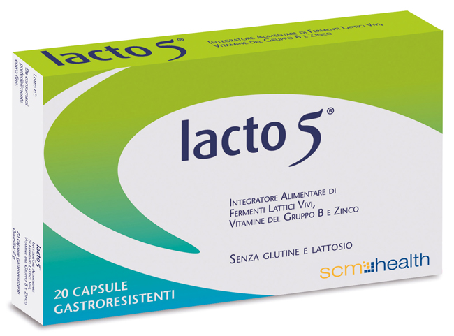 LACTO 5 20 CAPSULE - Antica Farmacia Celesia