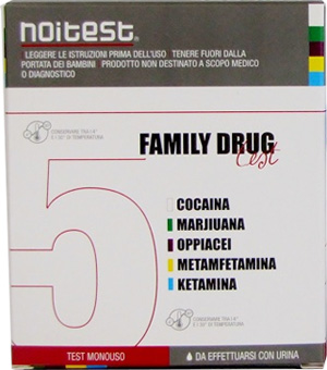 FAMILY DRUG TEST 5 URINE - Antica Farmacia Celesia