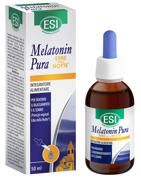 ESI MELATONIN PURA GOCCE ERBE NOTTE 50 ML - Antica Farmacia Celesia
