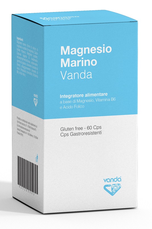 MAGNESIO MARINO VANDA 60 CAPSULE - Antica Farmacia Celesia