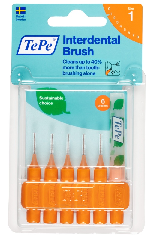 TEPE SCOVOLINO ARANCIONE 0,45 MM 6 PEZZI - Antica Farmacia Celesia