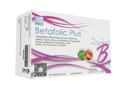 BETAFOLIC PLUS 30 CAPSULE ASTUCCIO 18,6 G - Antica Farmacia Celesia