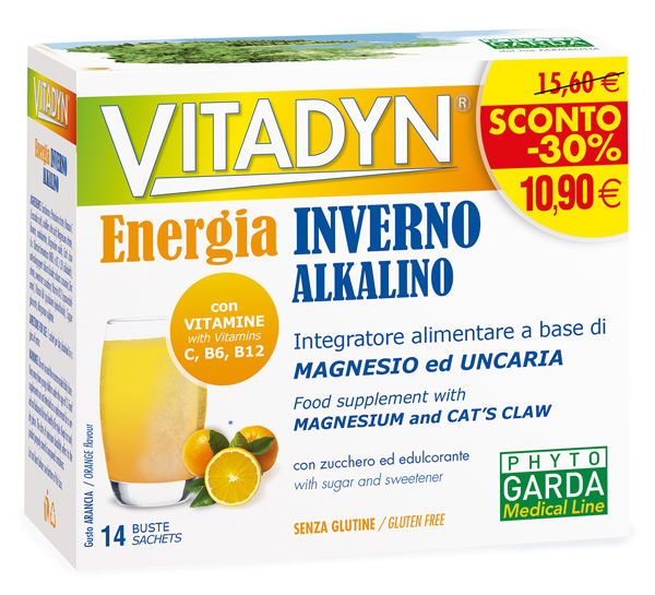 VITADYN ENERGIA INVERNO 14 BUSTE - Antica Farmacia Celesia
