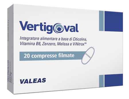 VERTIGOVAL 20 COMPRESSE - Antica Farmacia Celesia