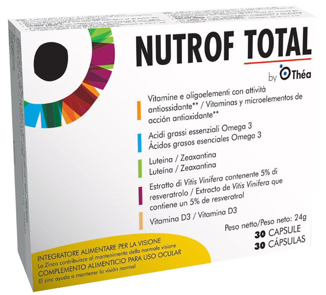 NUTROF TOTAL 30 CAPSULE - Antica Farmacia Celesia
