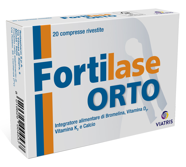 FORTILASE ORTO 20 COMPRESSE RIVESTITE - Antica Farmacia Celesia