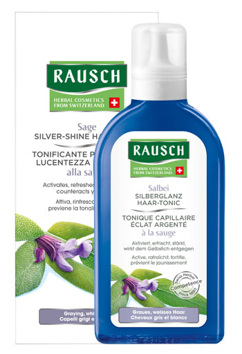 RAUSCH TONIFICANTE PER CAPELLI LUCENTEZZA ARGENTEA ALLA SALVIA 200 ML - Antica Farmacia Celesia
