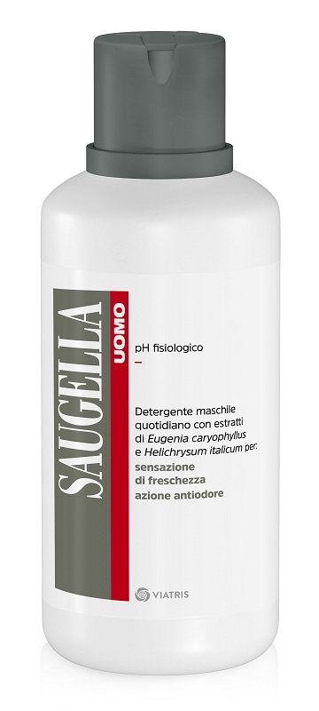 SAUGELLA UOMO PH FISIOLOGICO DETERGENTE MASCHILE 500 ML - Antica Farmacia Celesia