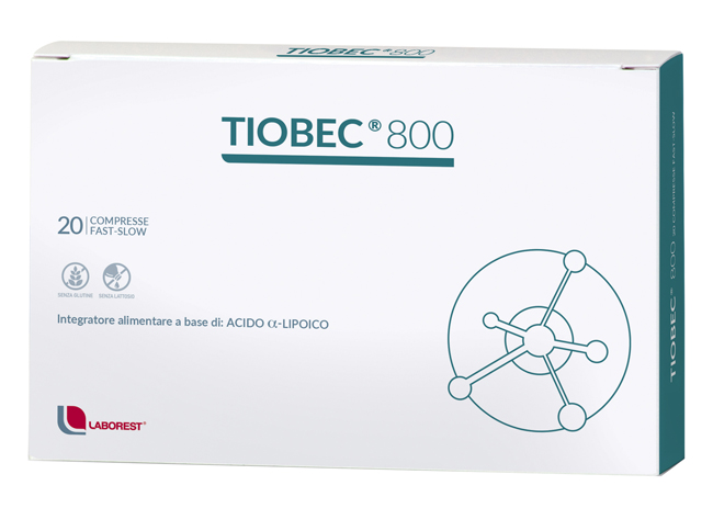 TIOBEC 800 20 COMPRESSE FAST-SLOW 36 G - Antica Farmacia Celesia