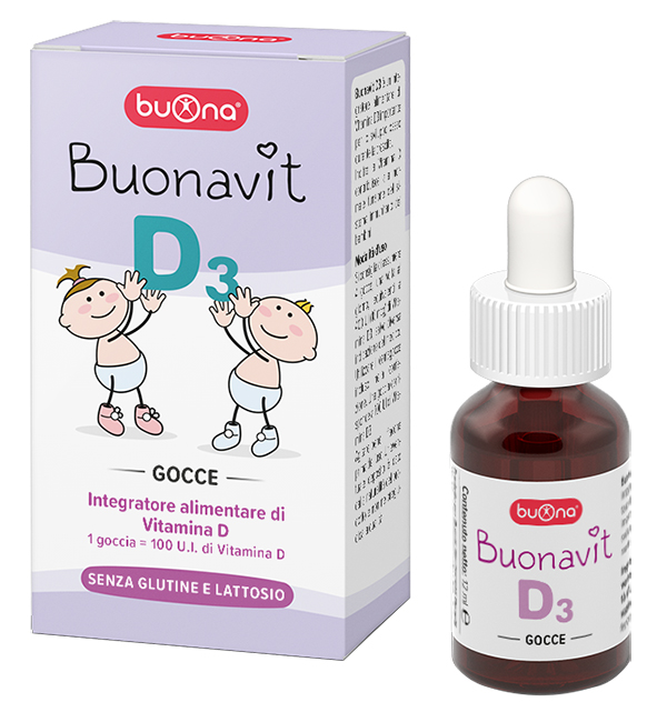 BUONAVIT D3 12 ML - Antica Farmacia Celesia