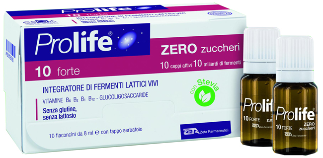 PROLIFE 10 MILIARDI ZERO ZUCCHERO 10 FLACONI DA 8 ML - Antica Farmacia Celesia
