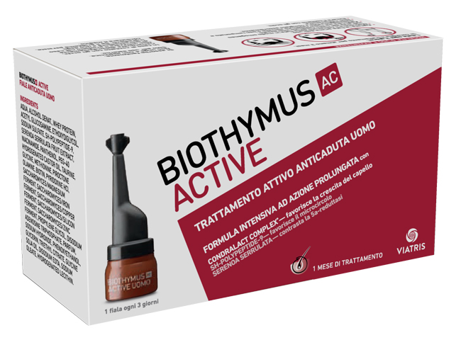 BIOTHYMUS AC ACTIVE TRATTAMENTO ATTIVO ANTICADUTA UOMO 10 FIALE 3,5 ML - Antica Farmacia Celesia