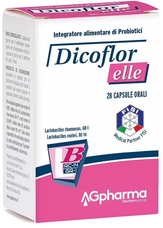 DICOFLOR ELLE 28 CAPSULE - Antica Farmacia Celesia