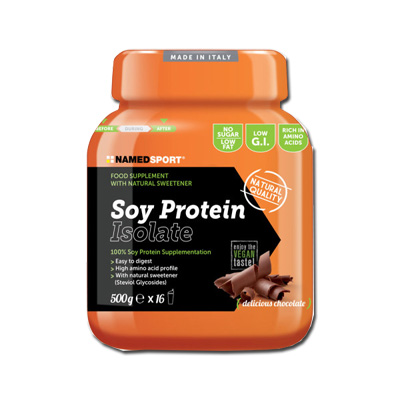 SOY PROTEIN ISOLATE DELICIOUS CHOCOLATE POLVERE 500 G - Antica Farmacia Celesia
