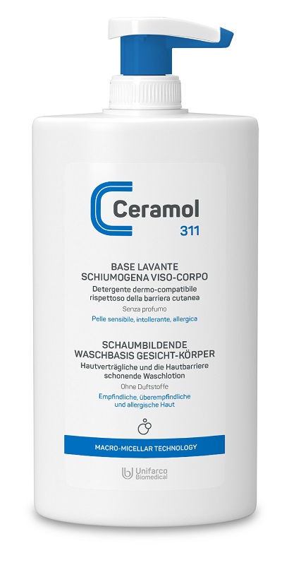 CERAMOL 311 BASE LAVANTE SCHIUMOGENA 400 ML - Antica Farmacia Celesia