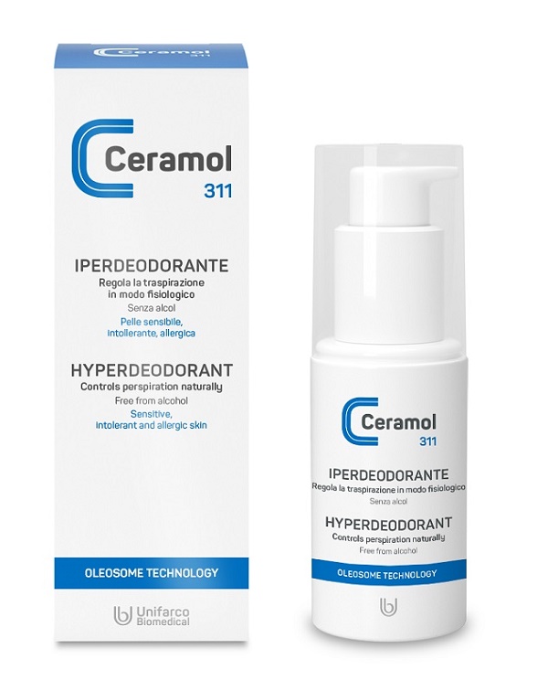 CERAMOL 311 IPERDEODORANTE 75 ML - Antica Farmacia Celesia
