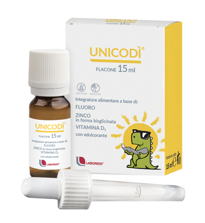 UNICODI' 15 ML FLUORO ZINCO VITAMINA D3 - Antica Farmacia Celesia