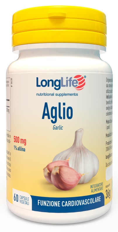 LONGLIFE AGLIO 60 CAPSULE VEGETALI - Antica Farmacia Celesia