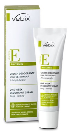 VEBIX PHYTAMIN CREMA DEODORANTE 1 SETTIMANA 25 ML - Antica Farmacia Celesia