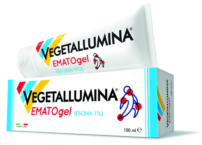 VEGETALLUMINA EMATOGEL ESCINA 1% 100 ML - Antica Farmacia Celesia