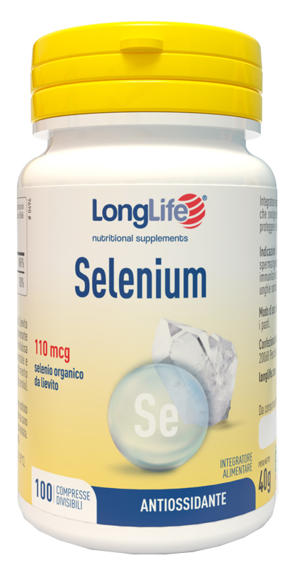 LONGLIFE SELENIUM 100 COMPRESSE DIVISIBILI - Antica Farmacia Celesia