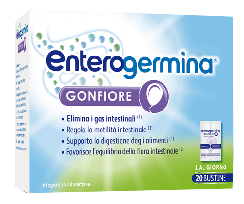 ENTEROGERMINA GONFIORE 20 BUSTINE BIPARTITE - Antica Farmacia Celesia