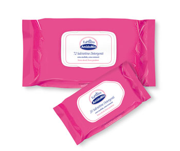 EUPHIDRA AMIDOMIO SALVIETTE UMIDIFICATE 72 PEZZI - Antica Farmacia Celesia