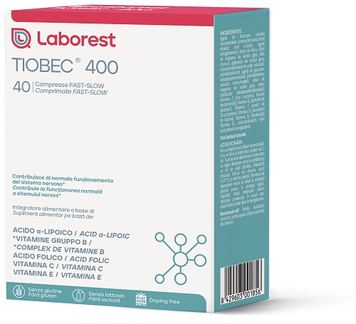 TIOBEC 400 40 COMPRESSE FAST-SLOW DA 1,28 G - Antica Farmacia Celesia