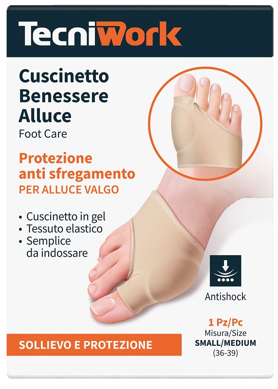 BENESSERE ALLUCE CUSCINETTO SMALL/MEDIUM 1 PEZZO - Antica Farmacia Celesia