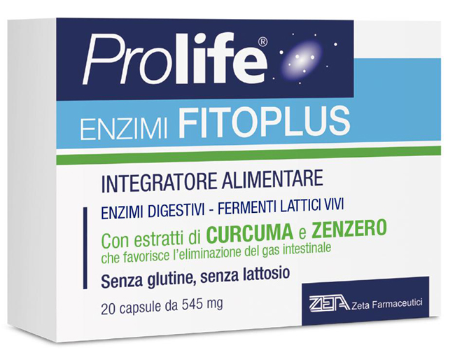 PROLIFE ENZIMI FITOPLUS 20 CAPSULE - Antica Farmacia Celesia