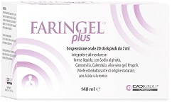 FARINGEL PLUS 20 STICK PACK 7 ML - Antica Farmacia Celesia