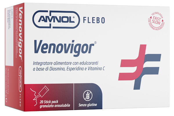 VENOVIGOR 20 STICK PACK GRANULATO OROSOLUBILE - Antica Farmacia Celesia